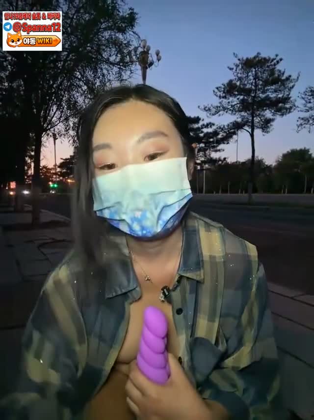 차도 바로 옆에서 야노+자위하는 대륙녀